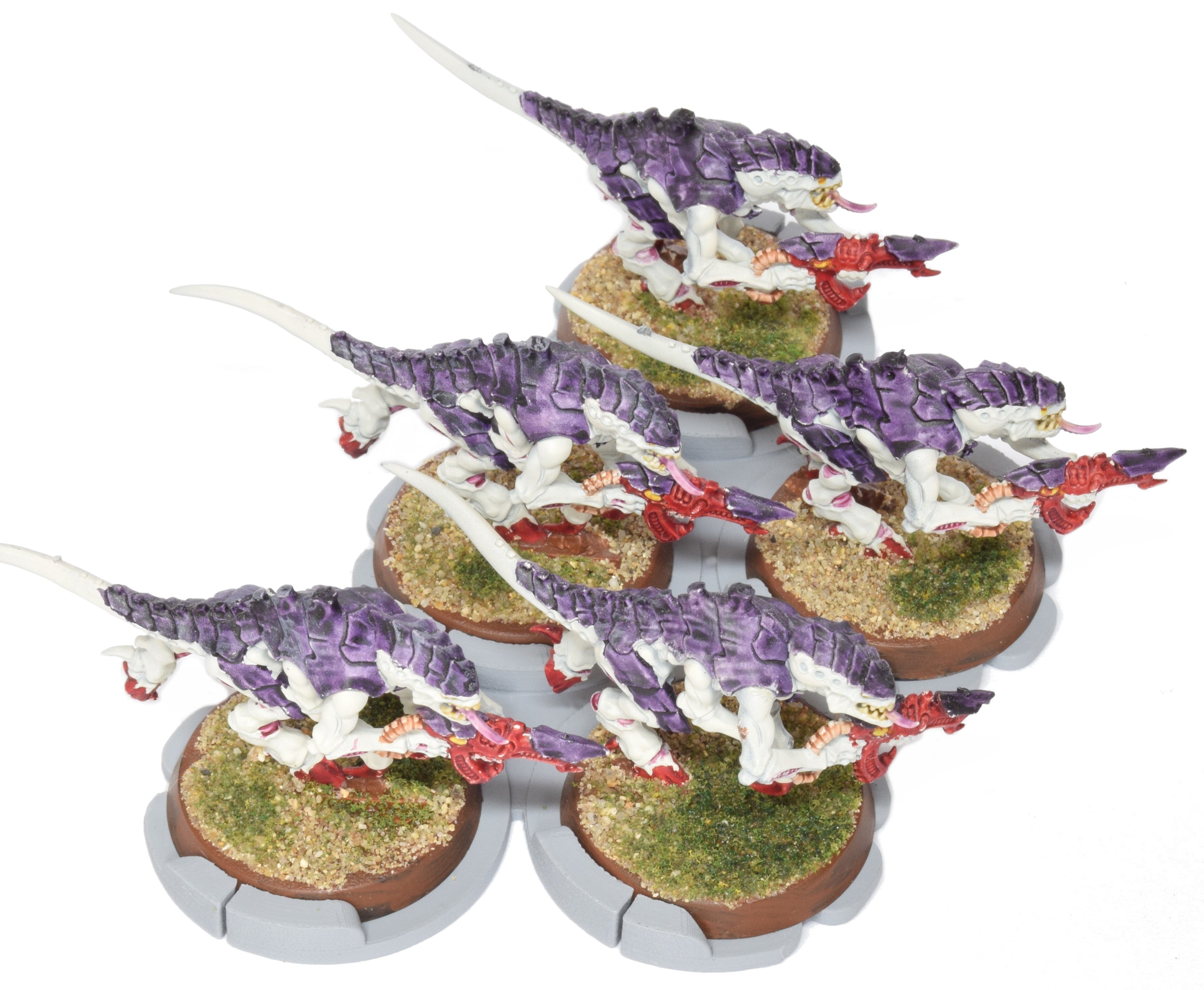 Standard Movement Tray - 4 pack - 5 models staggered formation