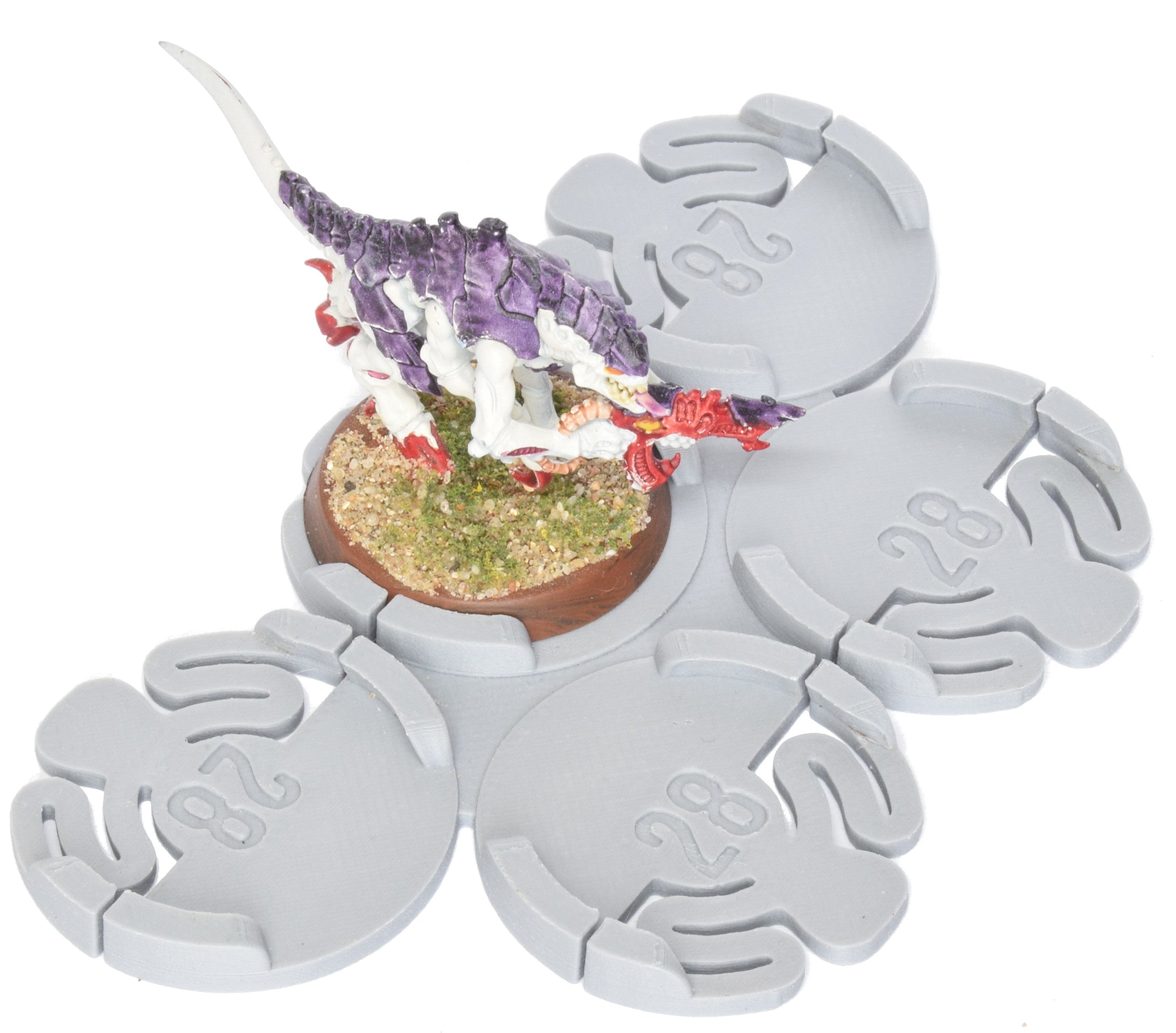 Standard Movement Tray - 4 pack - 5 models staggered formation