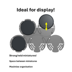 Standard Movement Tray - 4 pack - 5 models staggered formation